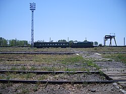 Train station in Fălciu (2007)