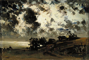 Clair de lune, 1878, huile sur toile, Ateneum Helsinki