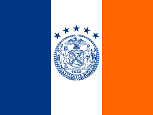 Flag of the Mayoral Office of New York City Source