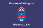 Флаг Римско-католической епархии Арлингтон.svg