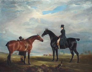 Frank Hall Standish with the Quorn Hunt, 1819.jpg