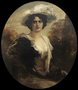 Rosario Guerrero .egilea Friedrich August von Kaulbach 1903