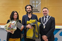 Receiving the County Culture Award 2018