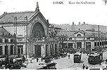 Het station in het begin van de 20e eeuw