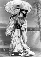 Geraldine Farrar as Madame Butterfly