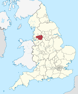 Greater Manchester - Localizzazione