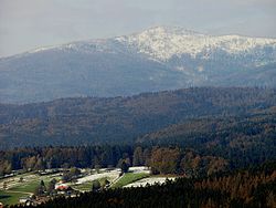 Pohled na Roklan a Malý Roklan