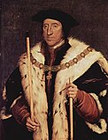 Томас Говард, 3-й герцог Норфолк. Между 1539 и 1540. Дерево, масло. Королевская коллекция, Виндзор