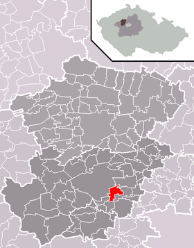 Localisation de Hřebeč