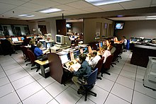 Hubble Control Center at Goddard Space Flight Center, 1999 Hubble Control Centre.jpg