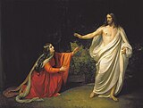 Apparizione di Gesù a Maria Maddalena dopo la risurrezione, Alexander Ivanov, 1835