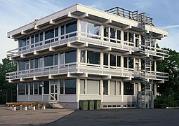 Träbolagets hus i hamnen, Malmö.