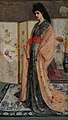 شاهزاده خانمی از سرزمینی شرقی رنگ‌روغن روی چوب، بین ۱۸۶۳ تا ۱۸۶۵ م. نگارخانه هنر فریر