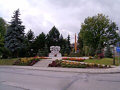 Monument for Polsk-Ungarsk venskab og Major Leon Czechowski
