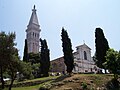 Die Kirche Sv. Eufemija in Rovinj