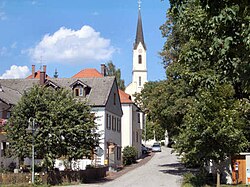 Skyline of Zangberg