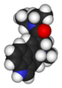 3D representation of an LSD molecule