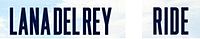 Lana Del Rey - Ride - Logo.jpg