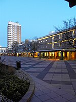 Lancaster University - Alexandra Square Lancaster University Courtyard.JPG