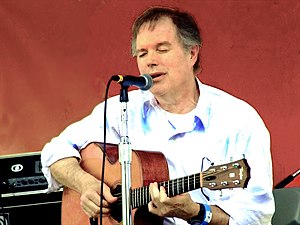 Leo Kottke photographed at the Clearwater Fest...
