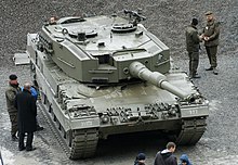 A Leopard 2A4 of the Austrian Armed Forces Leopard 2A4 Austria 6.JPG