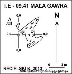 Plan jaskini