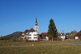 Das Kirchenviertel von Madiswil