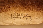 signature de Manolo Paz