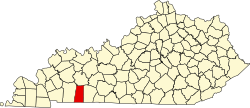Koartn vo Todd County innahoib vo Kentucky