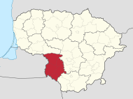 Marijampolė (districtus): situs