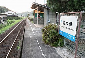 車站月台（2007年8月）