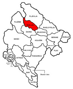 Žabǉak Municipality in Montenegro