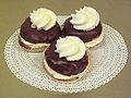 Cream puff pastry, Dutch Moorkoppen