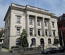 Municipal Building on State Street in New London (2013) Municipal Building New London from west.jpg