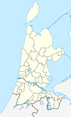 Mapa lokalizacyjna Holandii Północnej