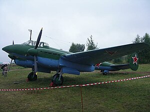 Основной самолёт корпуса Пе-2