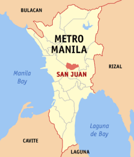 Kaart van San Juan