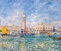『ヴェネツィアのパラッツォ・ドゥッカーレ』1881年。油彩、キャンバス、54 × 65 cm。クラーク美術館（英語版）（マサチューセッツ州ウィリアムズタウン）。