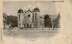 REMIREMONT 1900, la synagogue