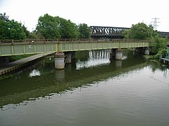 Pont de l'East Coast Main Line.