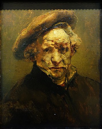 Rembrandt, Autoritratto,