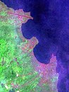 Фото города из космоса