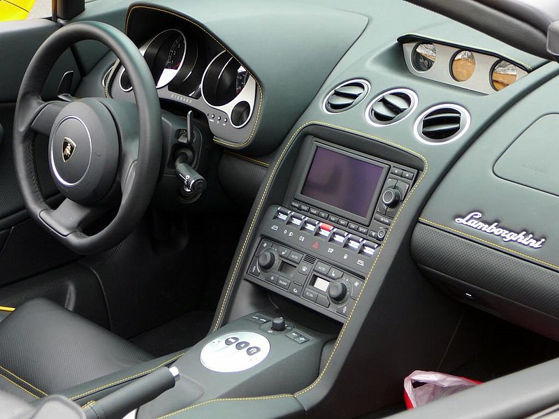 best lamborghini gallardo interior 