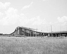 Sam Houston Tollway Ship Channel Bridge 0804091506BW.jpg