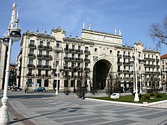 Headquarters of Banco Santander in Santander