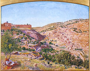 English: Jerusalem and the Valley of Jehoshaph...