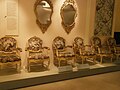 Set of armchairs, 18th century.