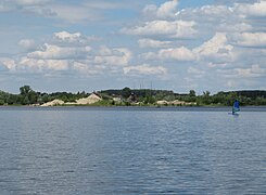 Kiestagebau im Silbersee