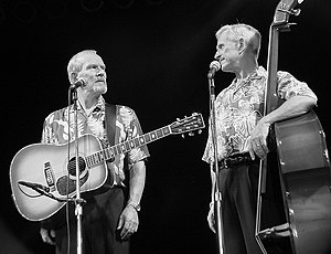 Smothers Brothers performing in 2004.
