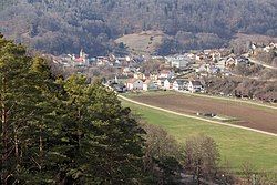 View on Solhofen